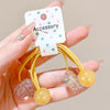 8# yellow love ball [two pieces]