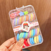 Flower clip + rubber band