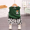 Little fighter dark green [cotton] / 80 recommended height 75cm