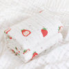 Cartoon strawberry / 90*90cm