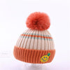 Orange - [smiley knitting] fleece / 6-36 months [elastic]