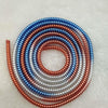 Electroplating sapphire blue red and white