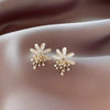 489 flower earrings
