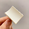 5# square milky white