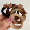 Bear cloth label hair band (uniform color mixed hair)