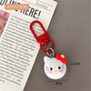 4# kitten round face key chain