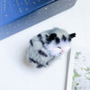 Sleeping cat stand - gray stripes