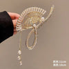 F22 golden scalloped tassels