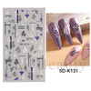 Embossed sticker 5d-k131 (cardboard packaging) / normal specifications