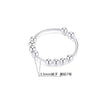 10 bead anxiety ring / number 7
