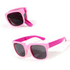 Folding square - pink frame purple legs