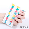 Ze-0311 / nail sticker + nacho