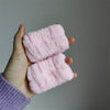 Peach pink wrist strap - 1 pair