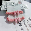 3#pink butterfly colon circle-2pcs