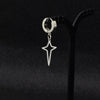 Steel color with pierced ears 4*9 ear buckles