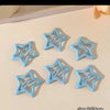 Star bb clip/light blue
