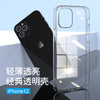 High transparency tpu large hole - transparent / iphone15 6.1