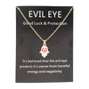Red eye gold chain