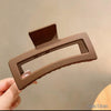 13cm rectangular - dark coffee color
