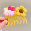 Yellow cat comb