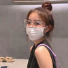 Transparent frame white film