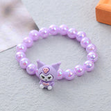 Korean version of small fresh and cute cinnamon dog children's bracelet baby bracelet student jewelry girls beaded cartoon bracelet
