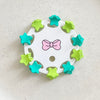 Green star clip [10 pack]