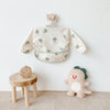 Tpu long sleeve green dinosaur / the original size s size is suitable for babies from 6 months to 12 months