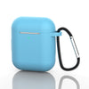 Sky blue [silicone buckle earphone cover]