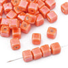 Orange / 6mm hole diameter about 2mm 10pcs/pack