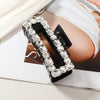 10cm black baguette diamond