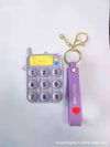 Cell phone purple