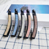 10cm three rows of diamond colors mixed