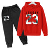 Red + black pants / 100cm