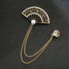 Chinese fan gold