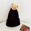 Black-khaki bear / children 1-8 years old