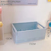 3# lake blue storage basket (miniature)