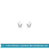 A pair of 925 silver stud earrings