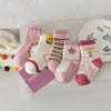 Ds three-dimensional small flower five pairs / 1-3 years old (recommended foot length 12-14 cm)