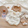 Apricot [romper + hair band] / 66cm