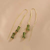 Bamboo tassel [925 silver needle]