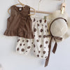Brown / 100cm-140cm/1 hand 5 pieces