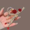 F54 double rose tassel