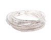 No. 6 claw chain - 1 silver white