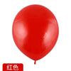 Round matte 10 inch red 20 pcs/pack