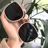 Gold frame gray film