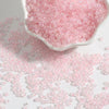 Glass bead color plating series 207# 8/o 3mm light pink ab 15g/bag about 500 pieces
