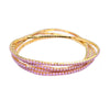 42 acrylic purple (gold-plated)