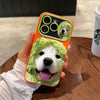 Orange - cute vegetable dog / iphone 14