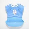 11 blue big bear - blue pocket